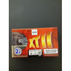 K7 Audio : Cora XTII 60 Position Chrome - 2x (NEUF SOUS BLISTER)