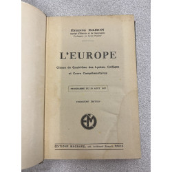 Geographie - L'Europe