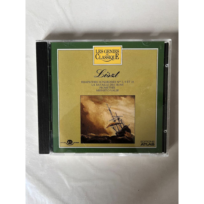 Liszt Rhapsodies hongroises Nos 2 9 et 14 - Les Génies du Classique CD