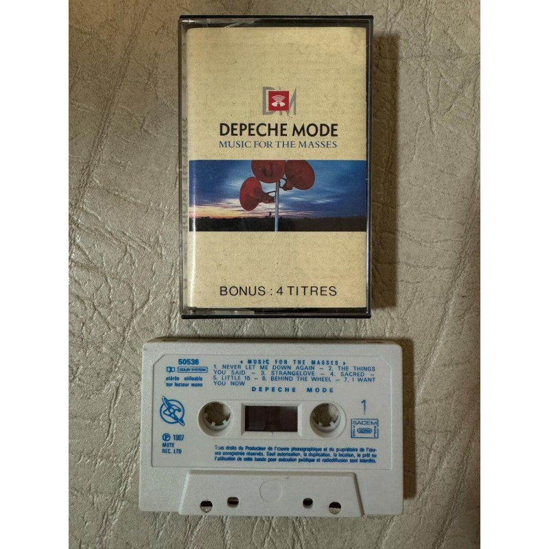 K7 Audio : Depeche Mode - Music for the Masses