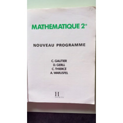 Mathématique 2e