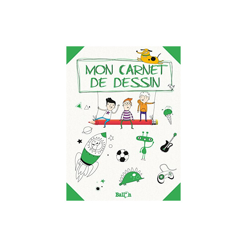 Mon carnet de dessins pour les garcons