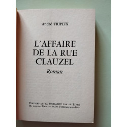 L'affaire de la rue clauzel