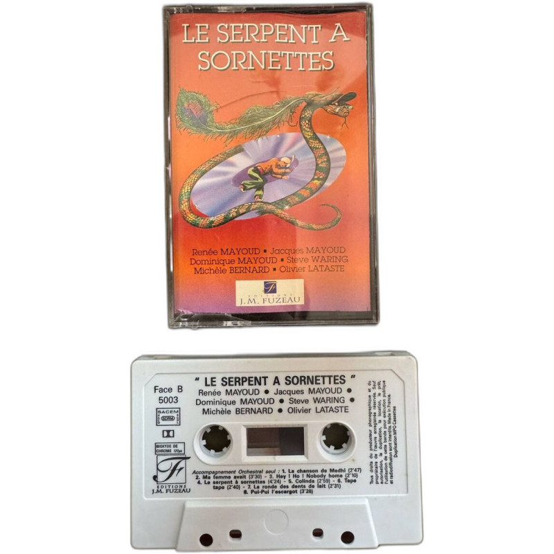 K7 Audio : Le Serpent a Sonnettes