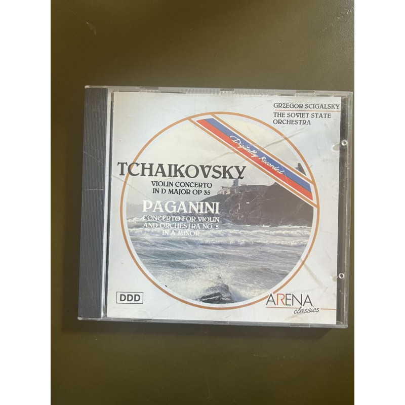 Tchaikovsky et Paganini: Violin Concertos CD