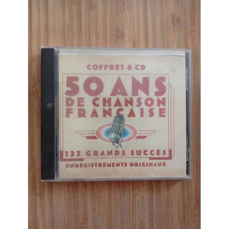 50 ANS DE CHANSON FRANCAISE