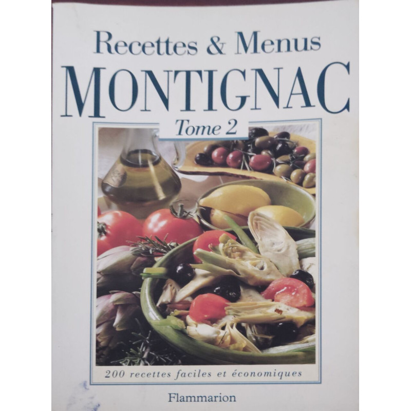 Recettes et menus montignac
