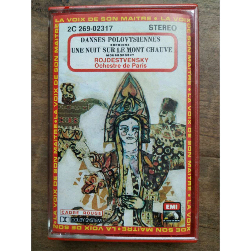 Borodine Danses Polovtsiennes - Rojdestvensky Cassette Audio-K7 EMI