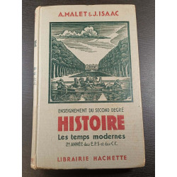 Histoire les temps modernes 2e année des e.p.s. et des c.c