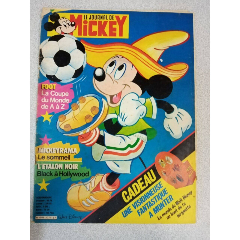 Le Journal de Mickey nº 1771 / Juin 1986