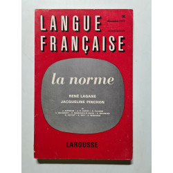 Langue française : la norme
