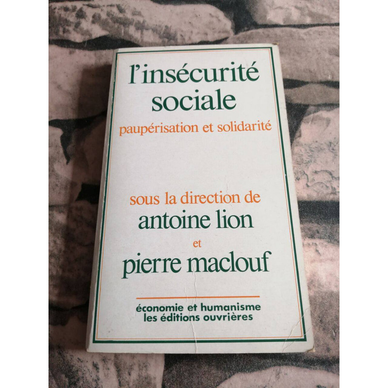 L'Insécurité sociale