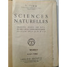 Sciences Naturelles