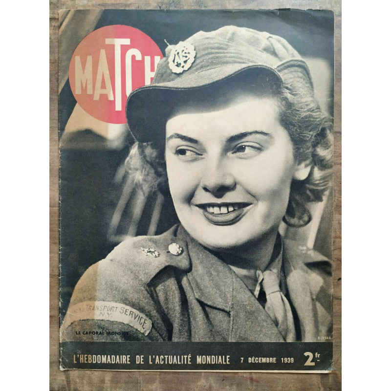 Match 7 Décembre 1939