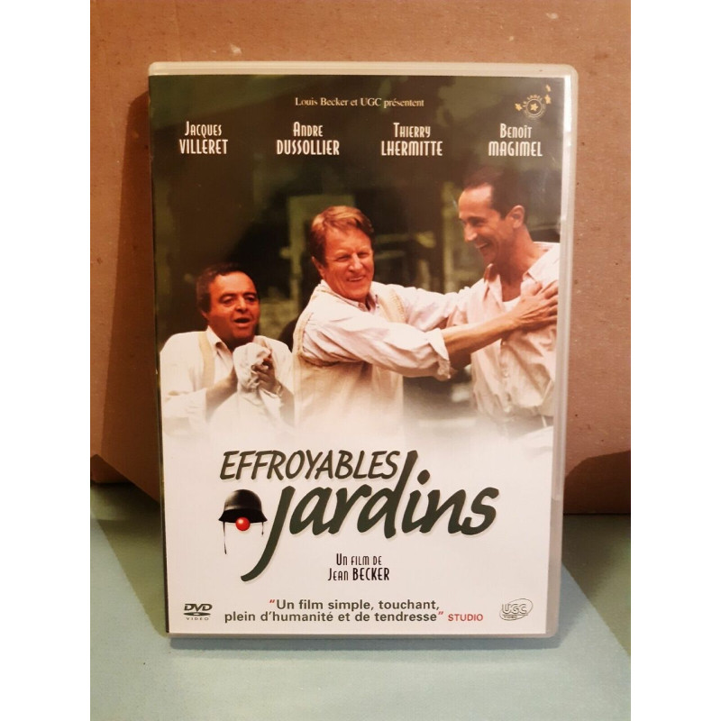 Effroyables jardins Jacques Villeret Andre Dussollier DVD