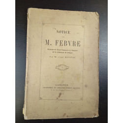 Notice sur m. febvre