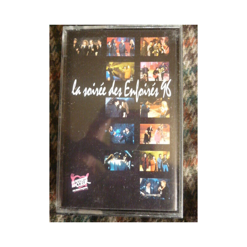 LA SOIREE DES ENFOIRES 96 Cassette Audio-K7 WEA Music 0630-16966-4