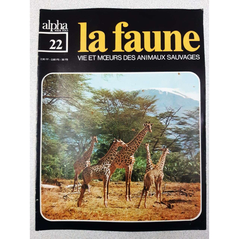 Revue Alpha pour tous - La faune n° 22