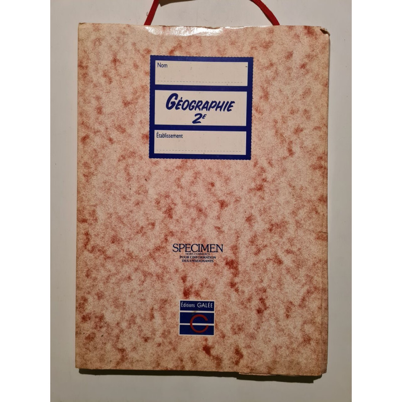 Geographie 2e