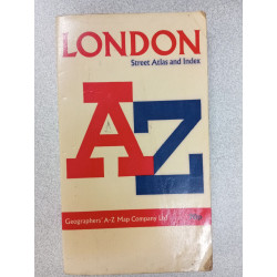 London az street atlas and index