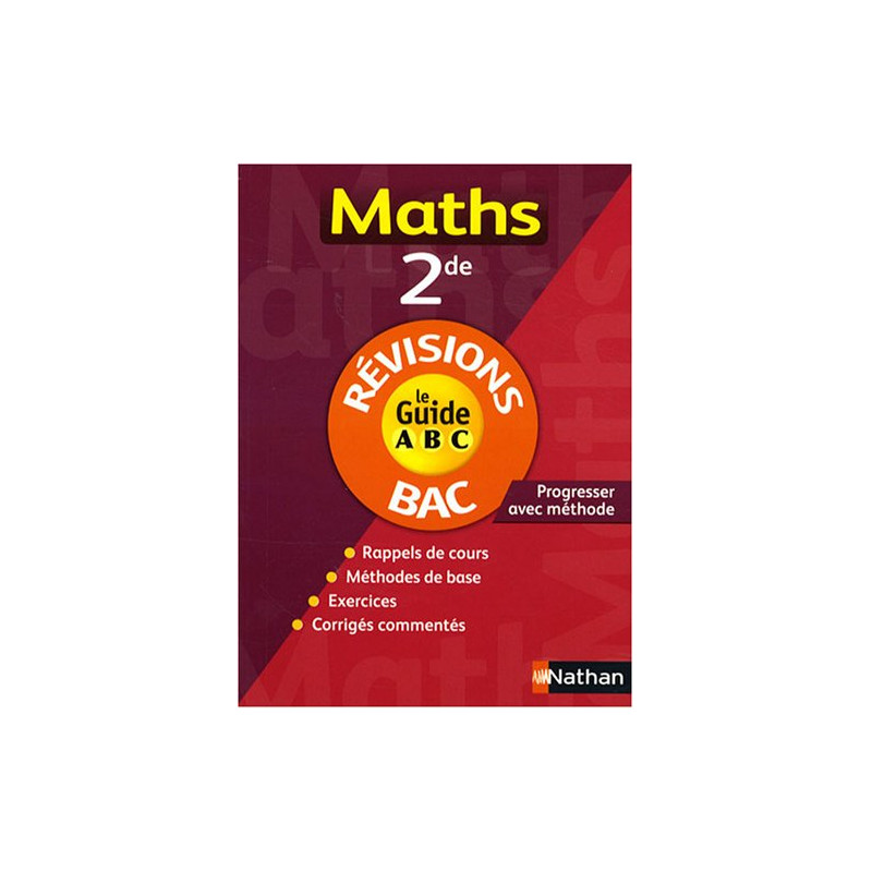 Guide abc maths 2e revisions
