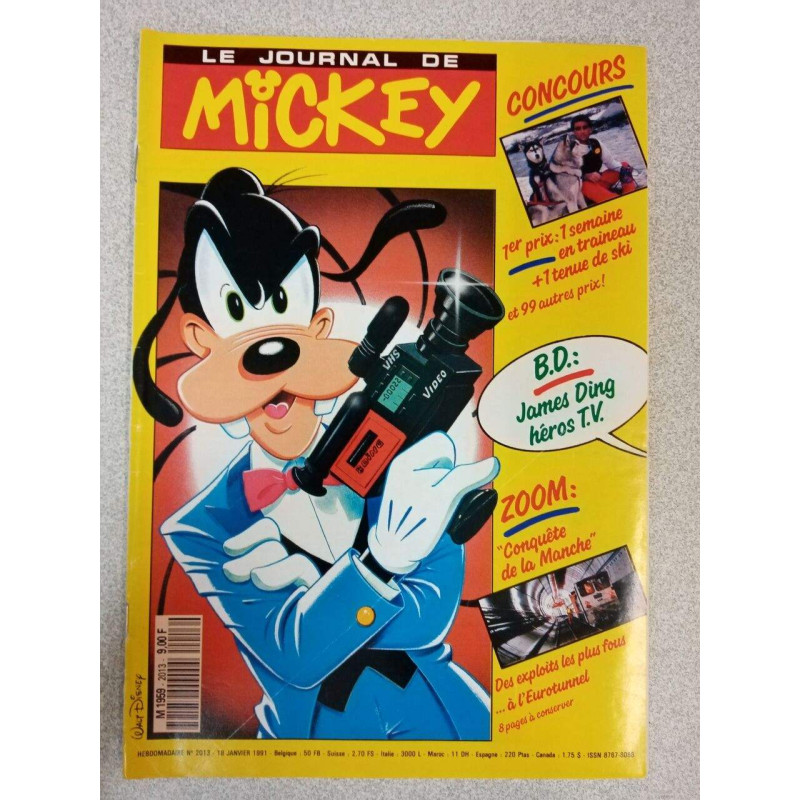 Le Journal De Mickey Nº2013 / Janvier 1991
