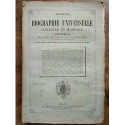 Biographie Universelle - Ancienne et Moderne Tome 7 Delagrave et Cie