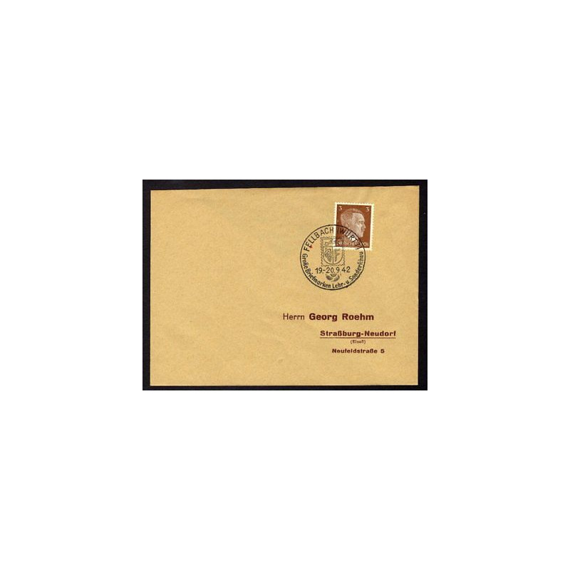 Allemagne n 706 Yv. cachet WW2 FELLBACH Mi. 782