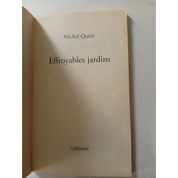 Effroyables jardins