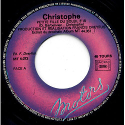 Petite Fille Du Soleil