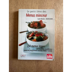 Le petit livre des Menus minceur