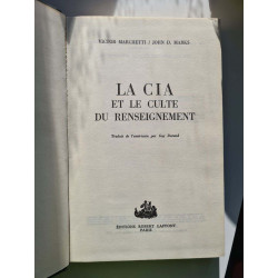 La CIA et le culte du renseignement