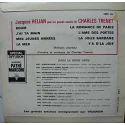 Jacques Hélian Joue Les Grands Succès de Charles Trénet