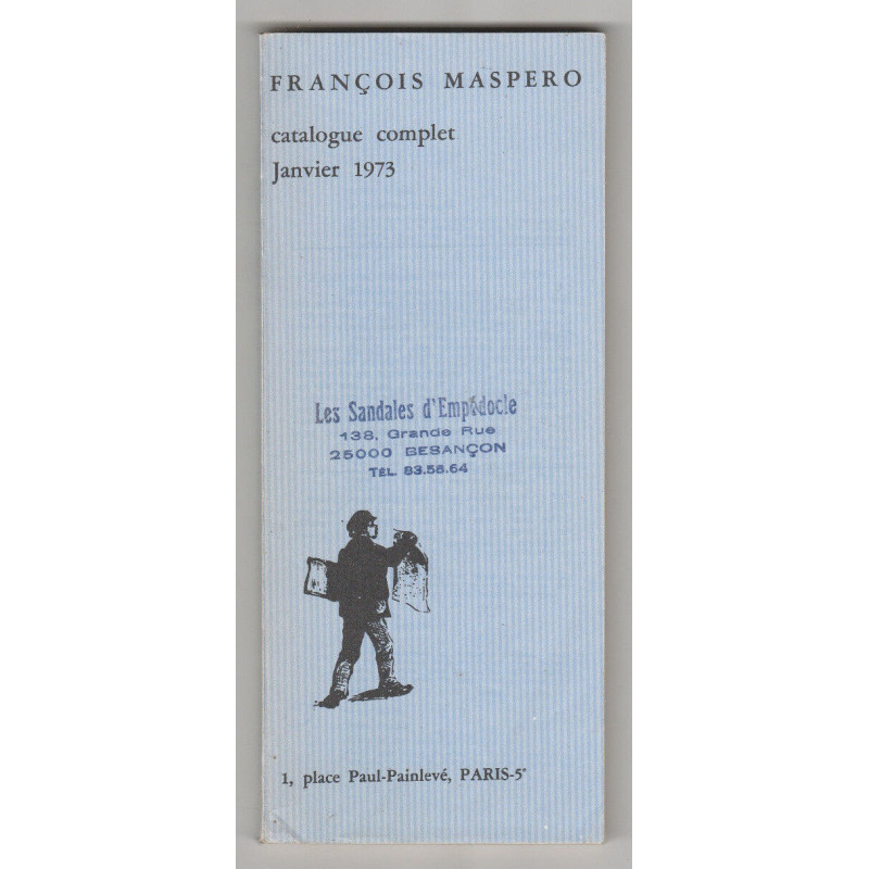 CATALOGUE COMPLET livres éd Janvier 1973