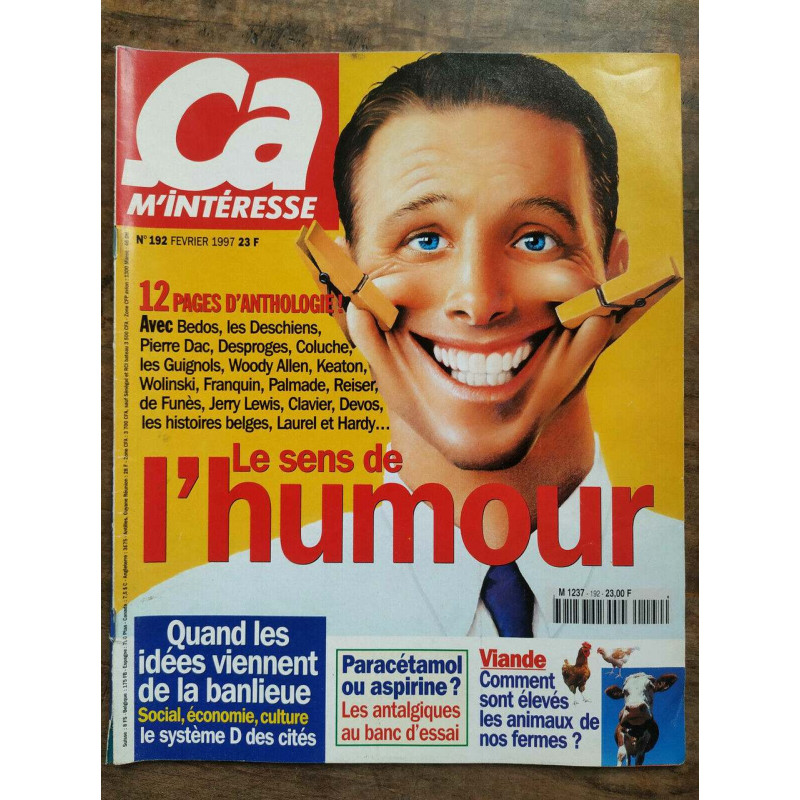 ça m'interesse n192 Février 1997 Le sens de l'humour