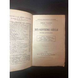 Dix septième siècle / Etudes littéraires