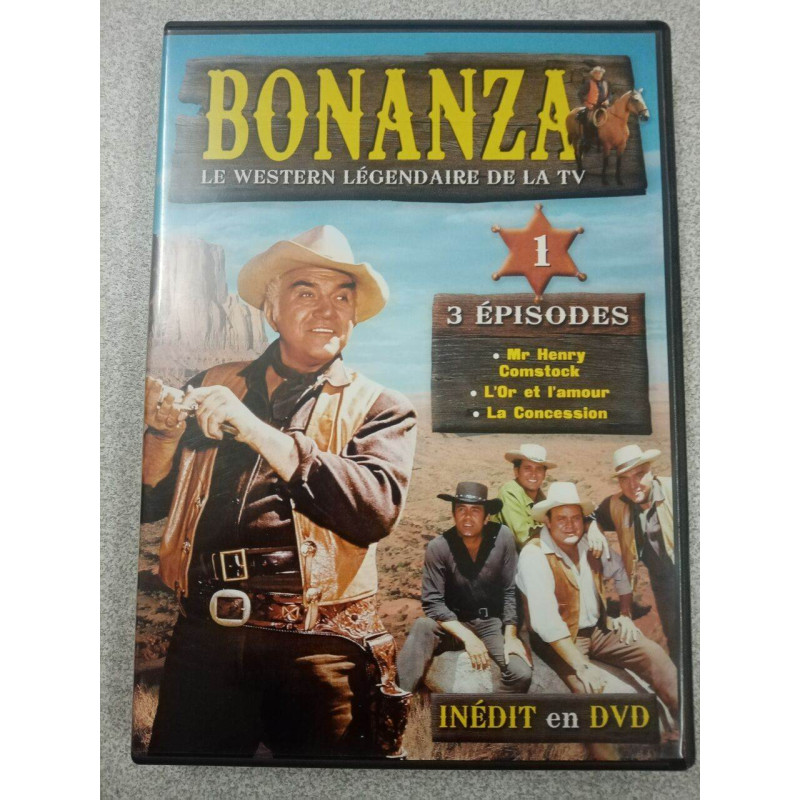 DVD Série Bonanza - vol. 1 3 épisodes