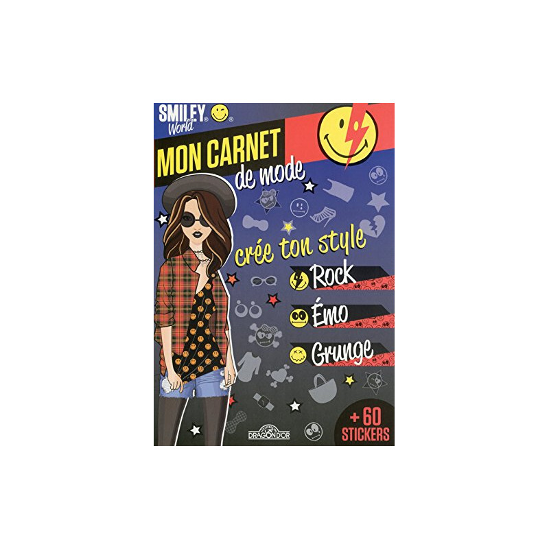 Smileyworld - Mon carnet de mode - Crée ton style Rock Emo et Grunge