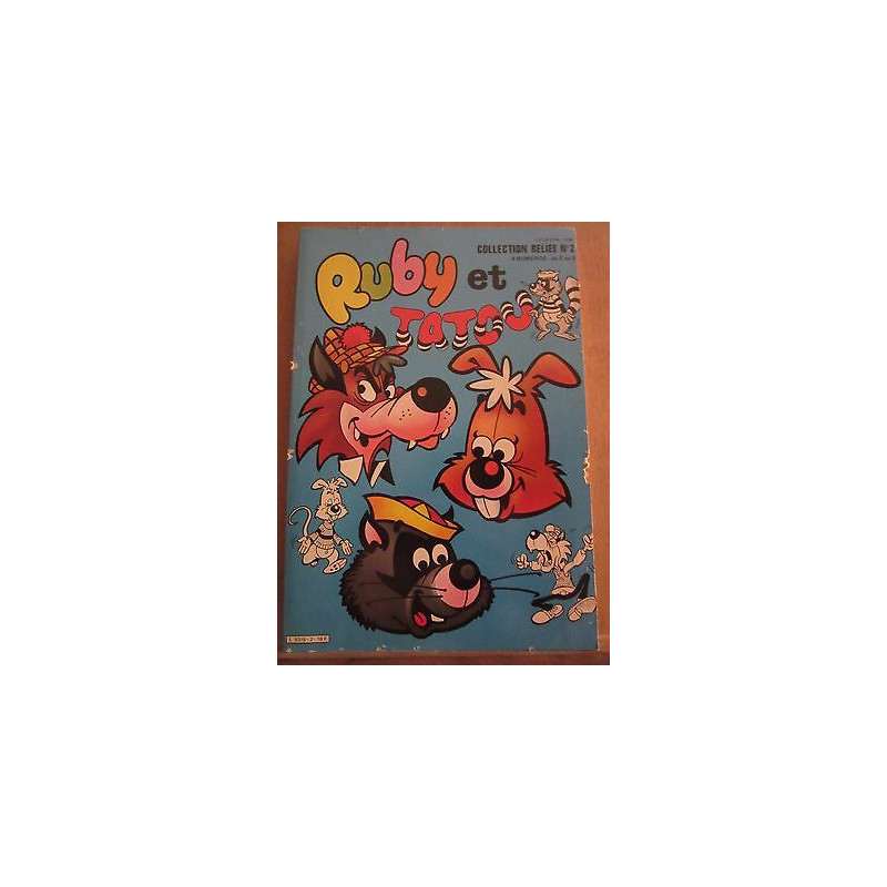Ruby et tatou collection reliée n2 4 numéros du 5 au 8 Editions...