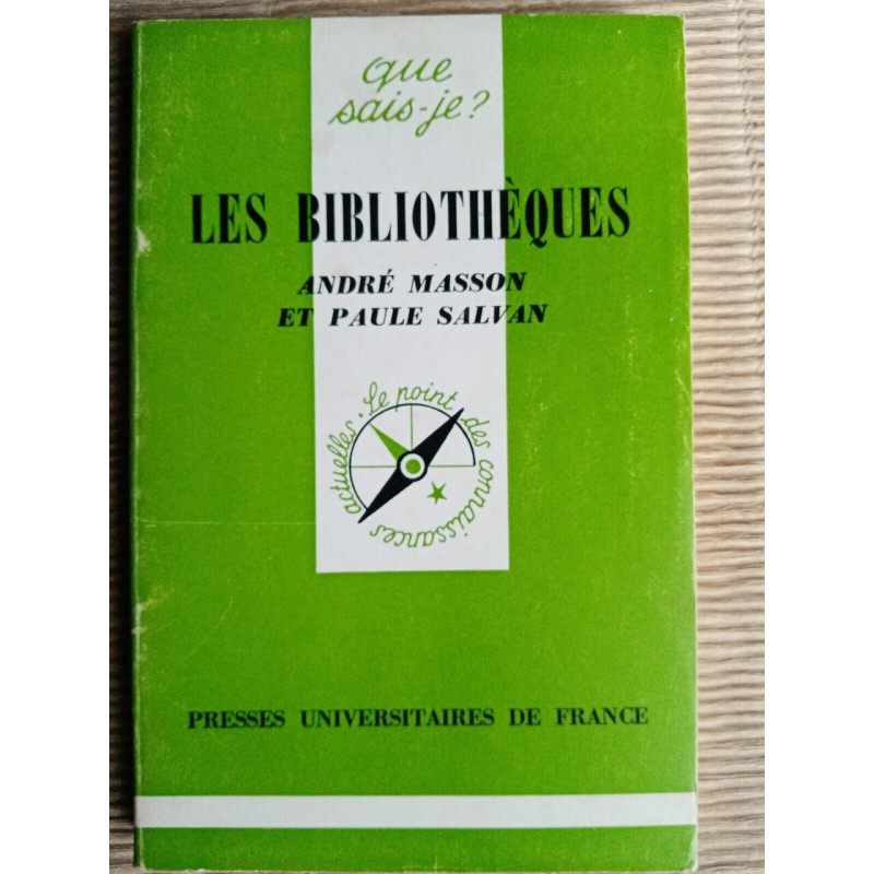 André Masson et Paule salvan Les bibliothèques Presses...