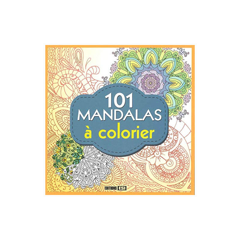 101 mandalas à colorier