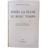 Après la pluie le beau temps