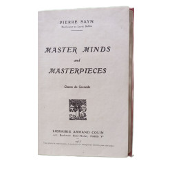 Master Minds and Masterpieces Classe de Seconde