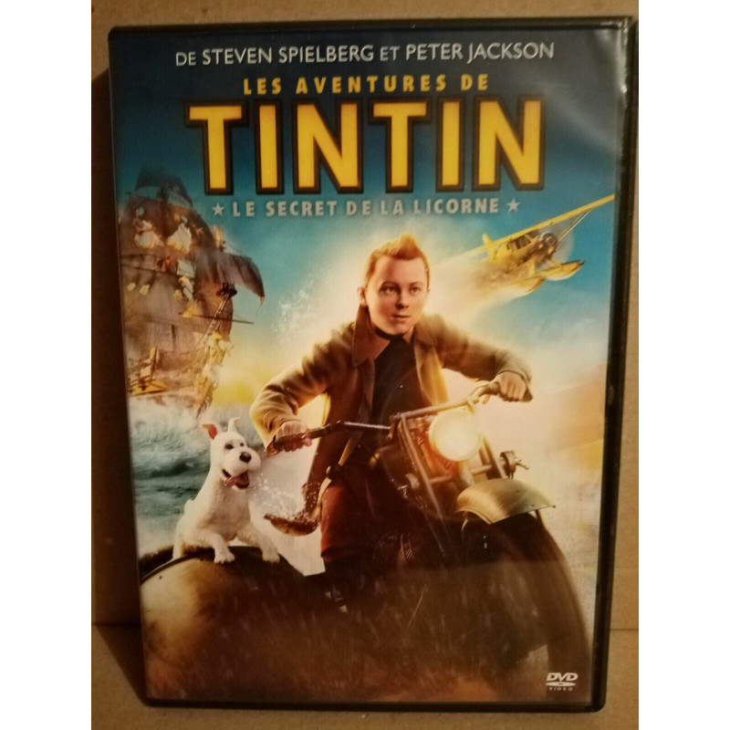 Les Aventures de Tintin Le Secret de la Licorne DVD