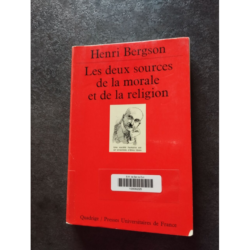 Le deux sources de la morale et de la religion