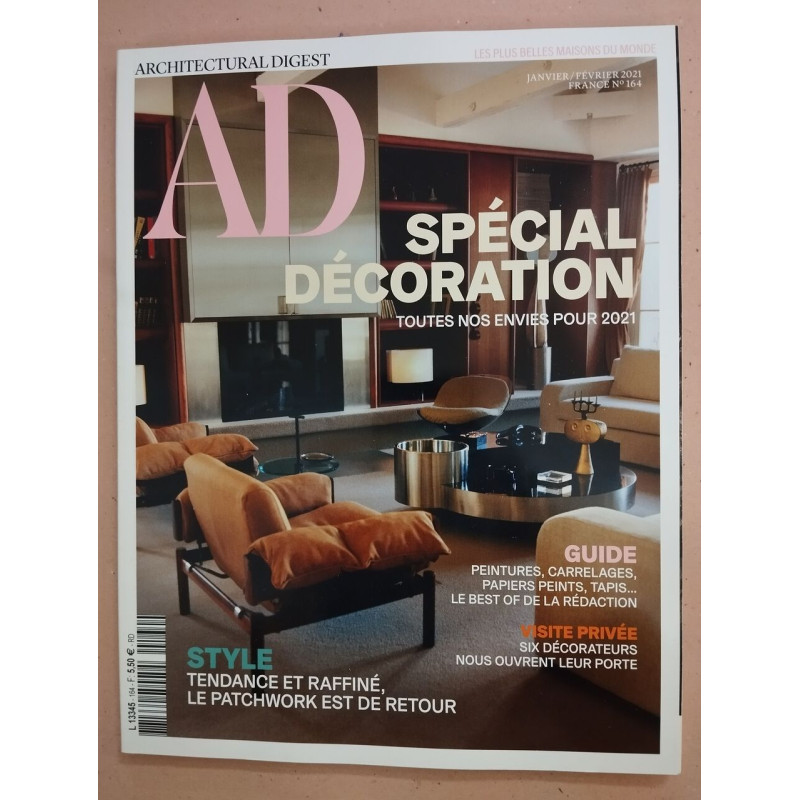 Revue AD Magazine (architecture + détails) N° 164