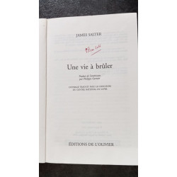 Une vie à brûler