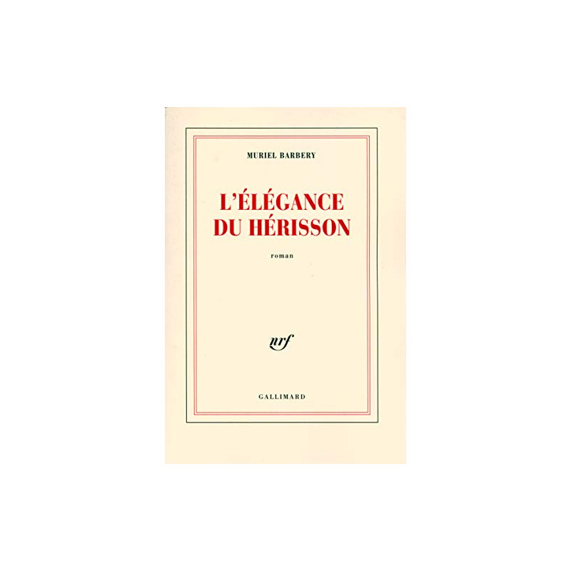 L'élégance du hérisson