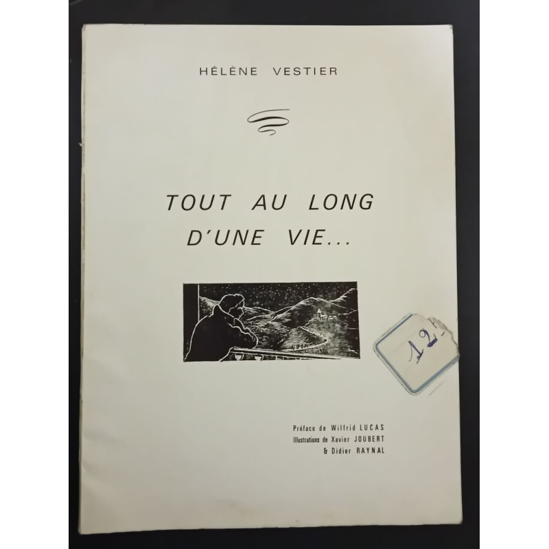 Tout au long d'une vie - Exemplaire N° 50