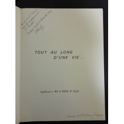 Tout au long d'une vie - Exemplaire N° 50